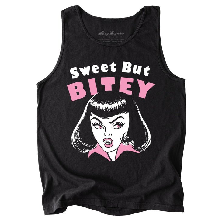 Sweet But Bitey Comfort Colors Tank Top