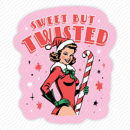 Sweet But Twisted Sticker