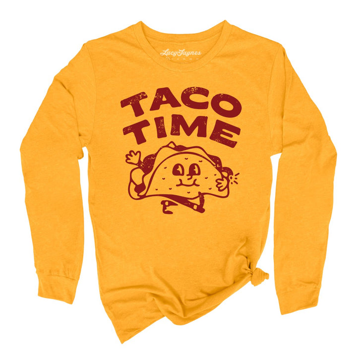 Taco Time Long Sleeve Tee