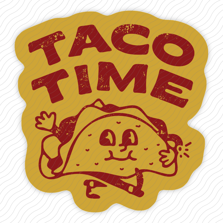 Taco Time - Sticker