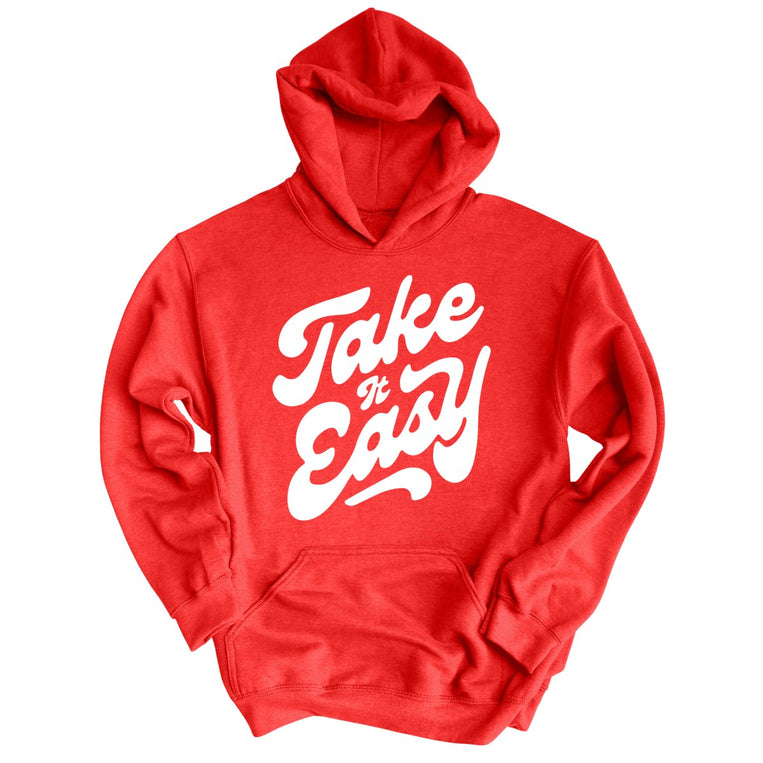 Take it Easy - Red - Full Front