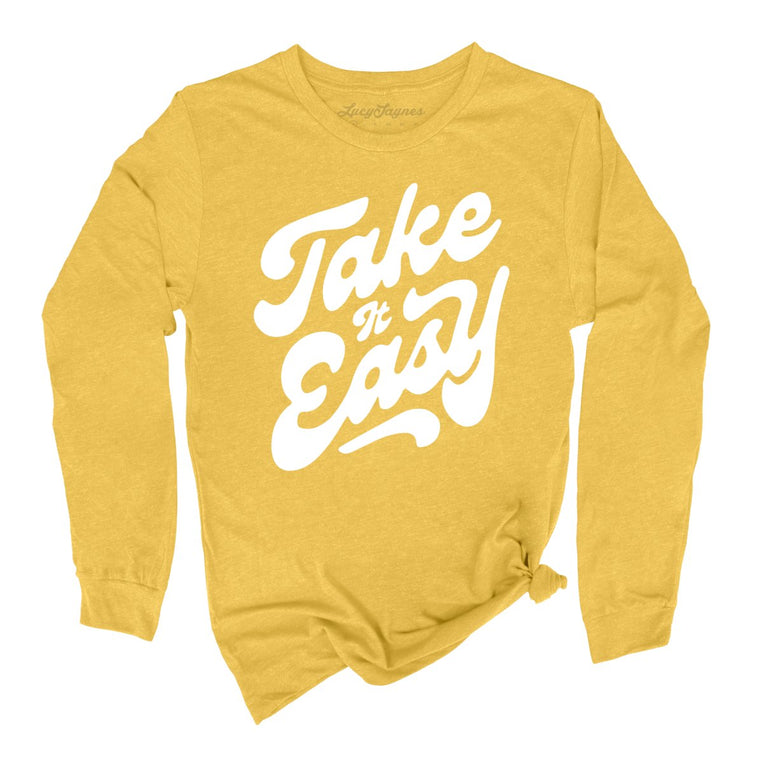 Take it Easy - Heather Yellow Gold - Full Front