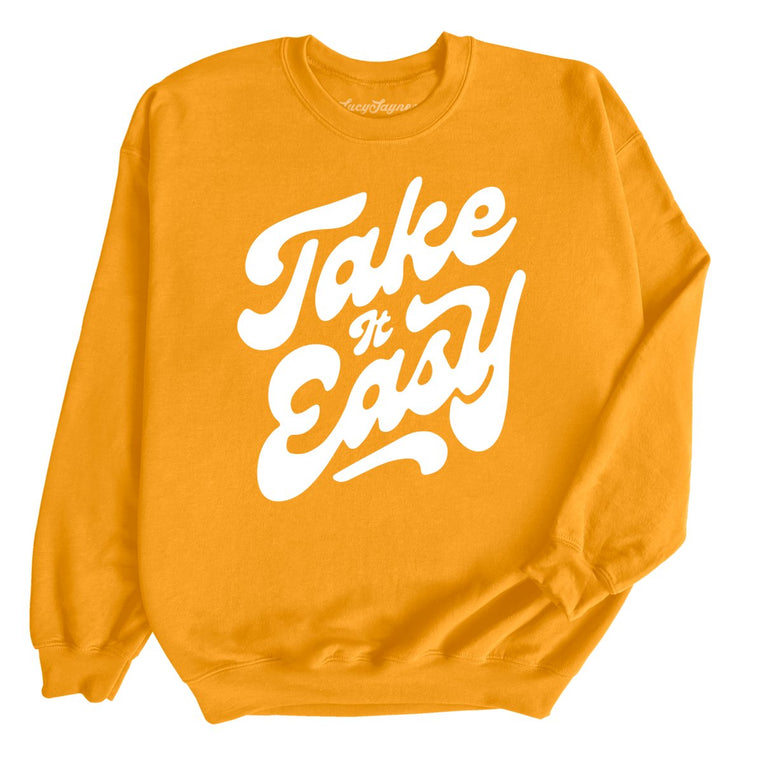 Take it Easy - Gold - Full Front