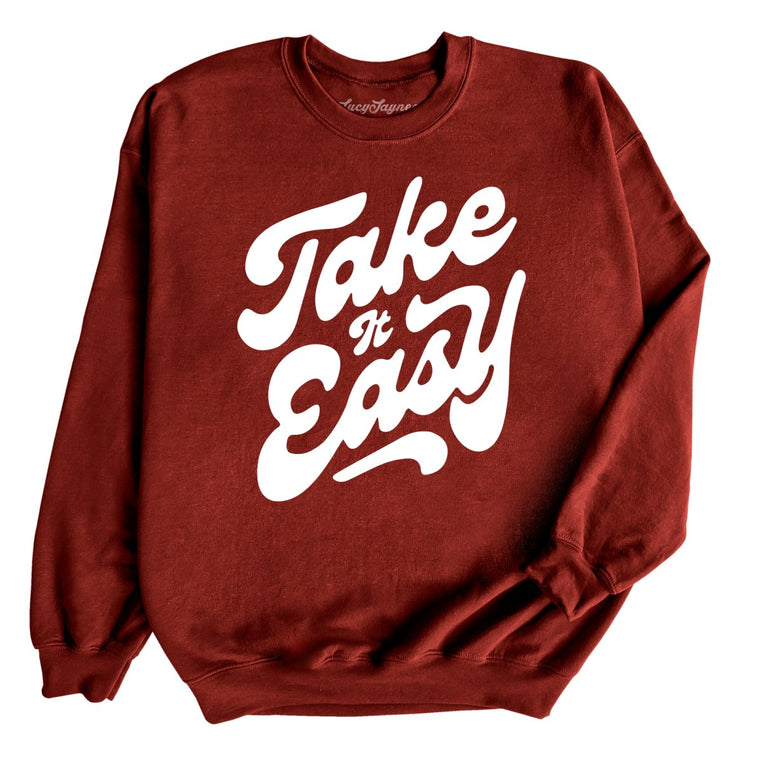 Take it Easy - Garnet - Full Front
