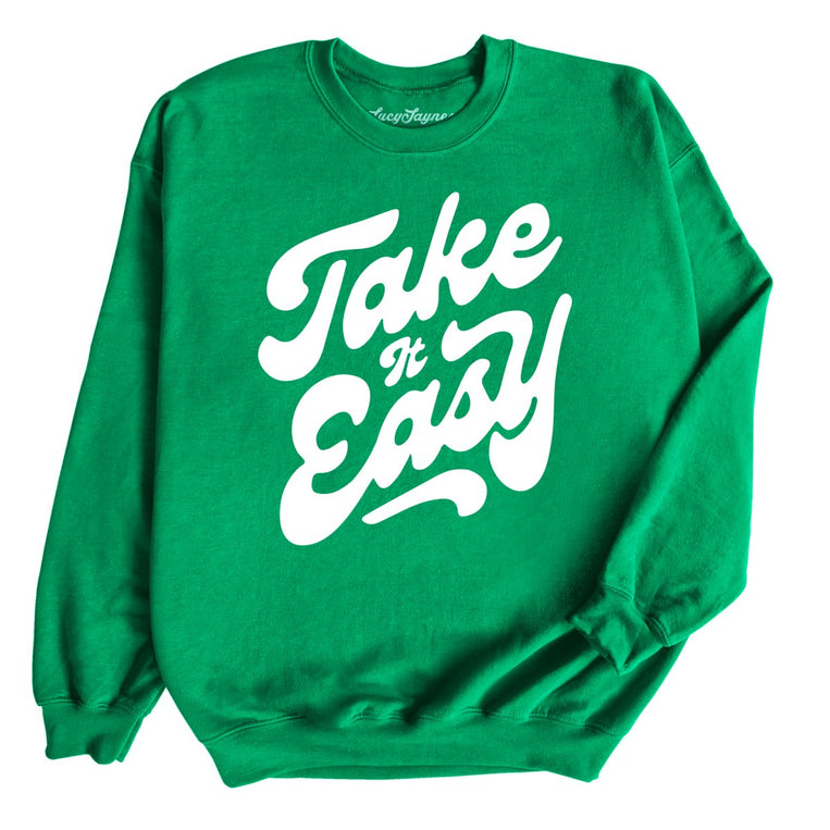 Take it Easy - Irish Green - Full Front