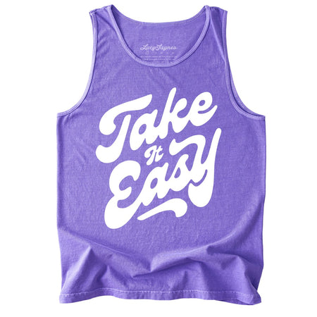 Take it Easy Comfort Colors Tank Top