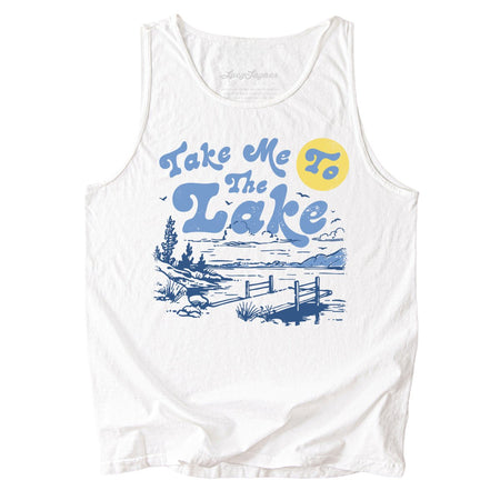 Take Me To The Lake Comfort Colors Tank Top