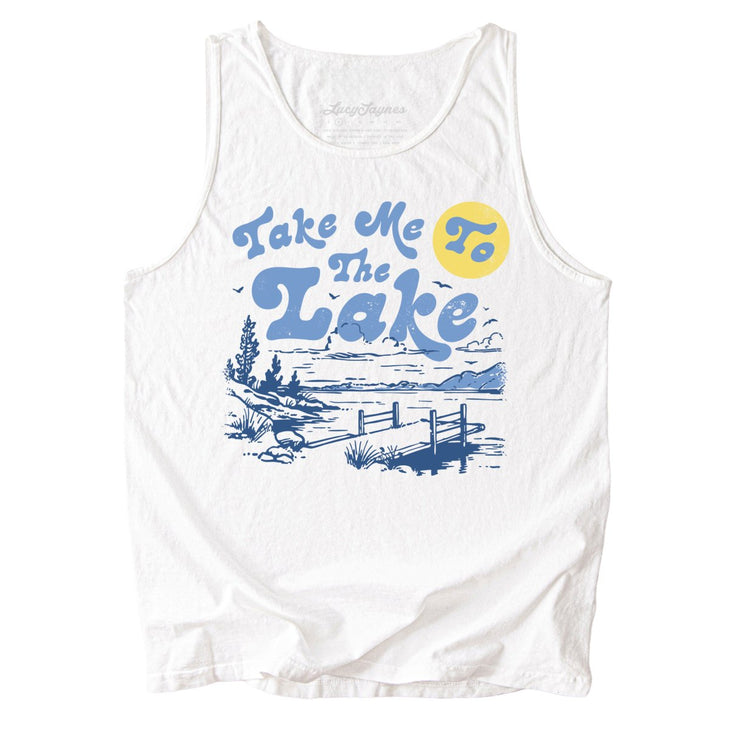 Take Me To The Lake Comfort Colors Tank Top
