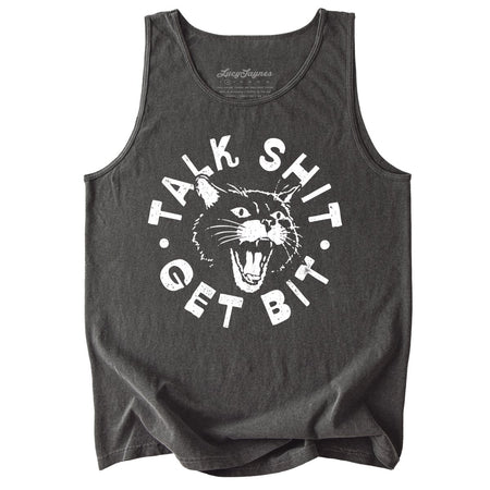 Talk Shit Get Bit Comfort Colors Tank Top