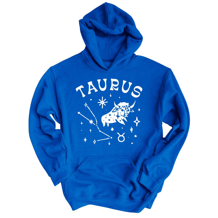 Taurus Graphic Hoodie - Royal