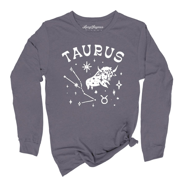 Taurus - Storm - Unisex Long Sleeve T-Shirt