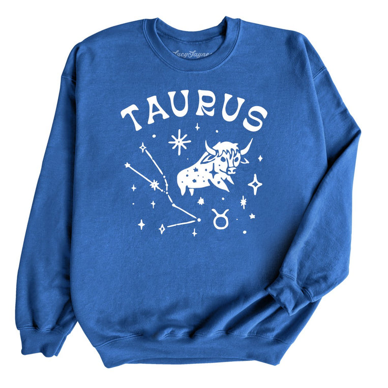 Taurus - Royal - Unisex Sweatshirt