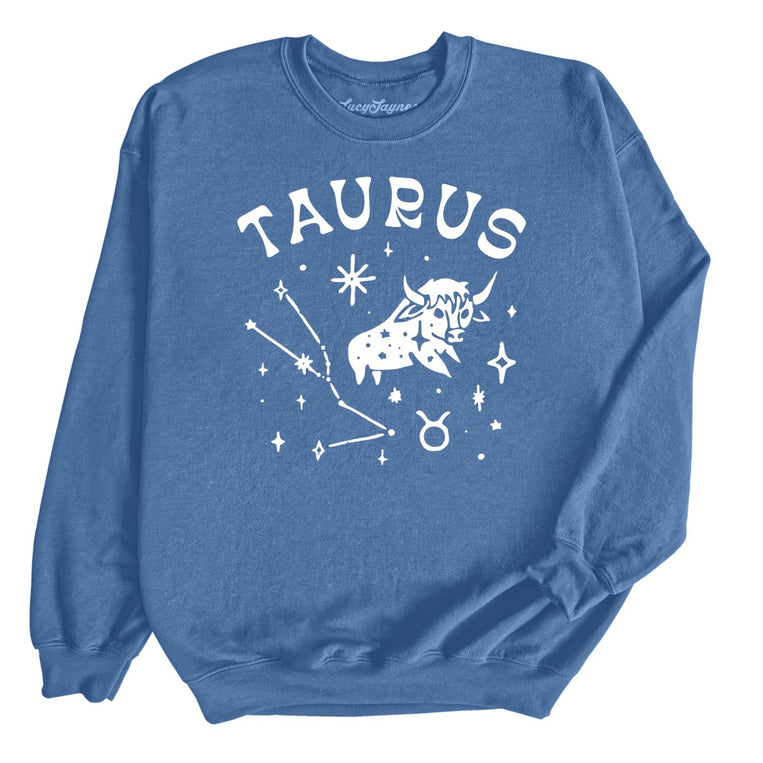 Taurus - Indigo Blue - Unisex Sweatshirt