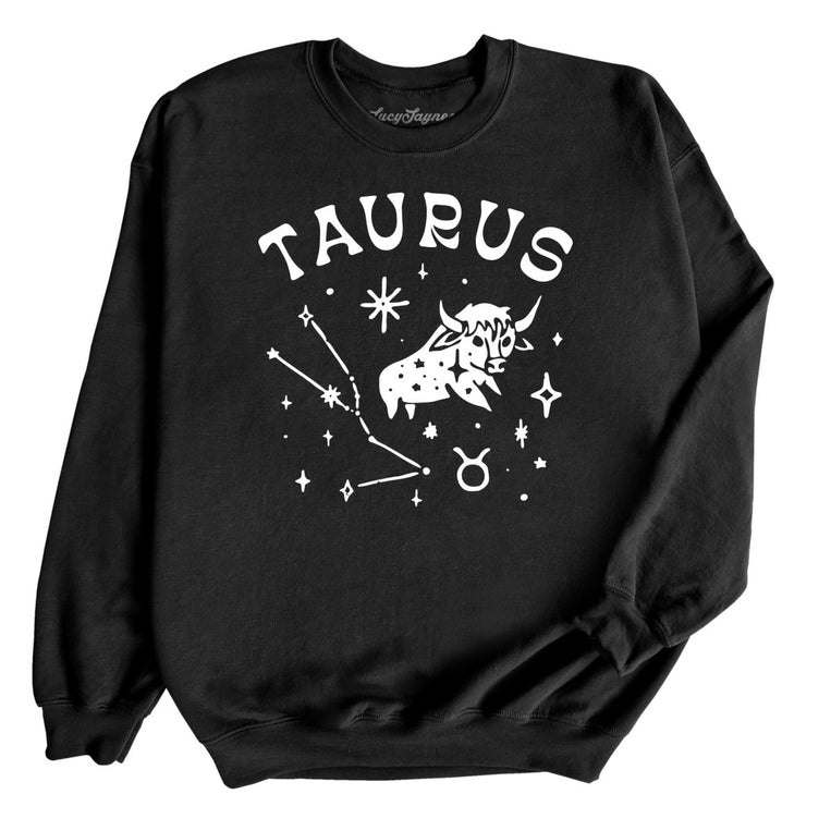 Taurus - Black - Unisex Sweatshirt