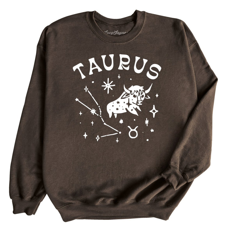 Taurus - Dark Chocolate - Unisex Sweatshirt