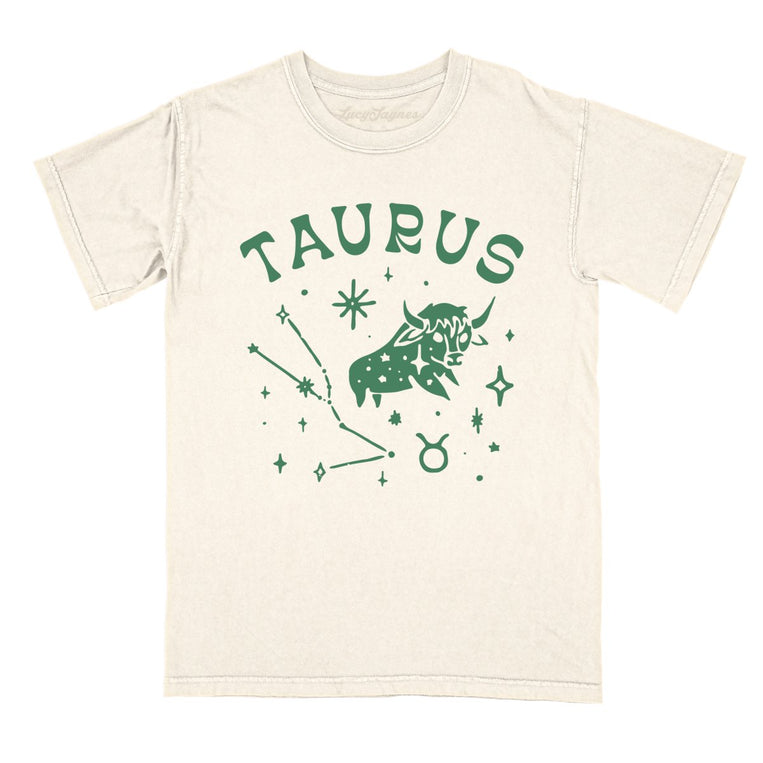 Taurus - Ivory - Comfort Colors Tee