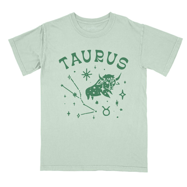 Taurus - Bay - Comfort Colors Tee