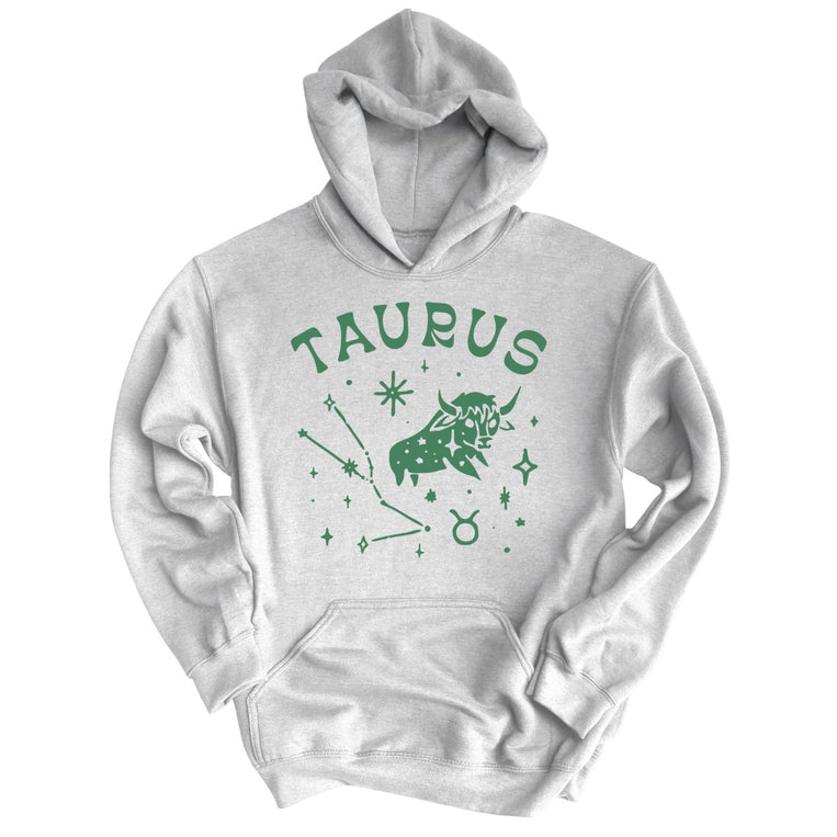 Taurus Graphic Hoodie - Ash