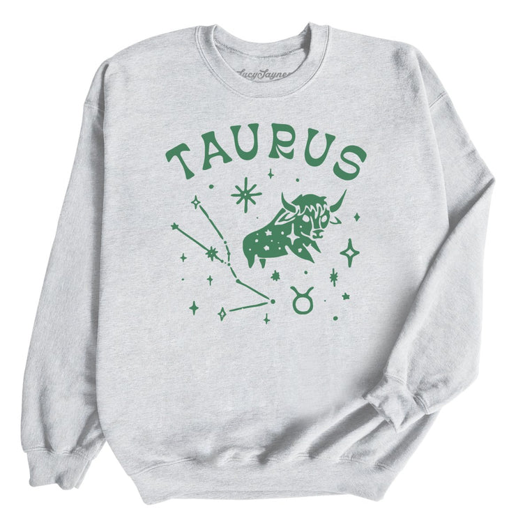 Taurus - Ash - Unisex Sweatshirt