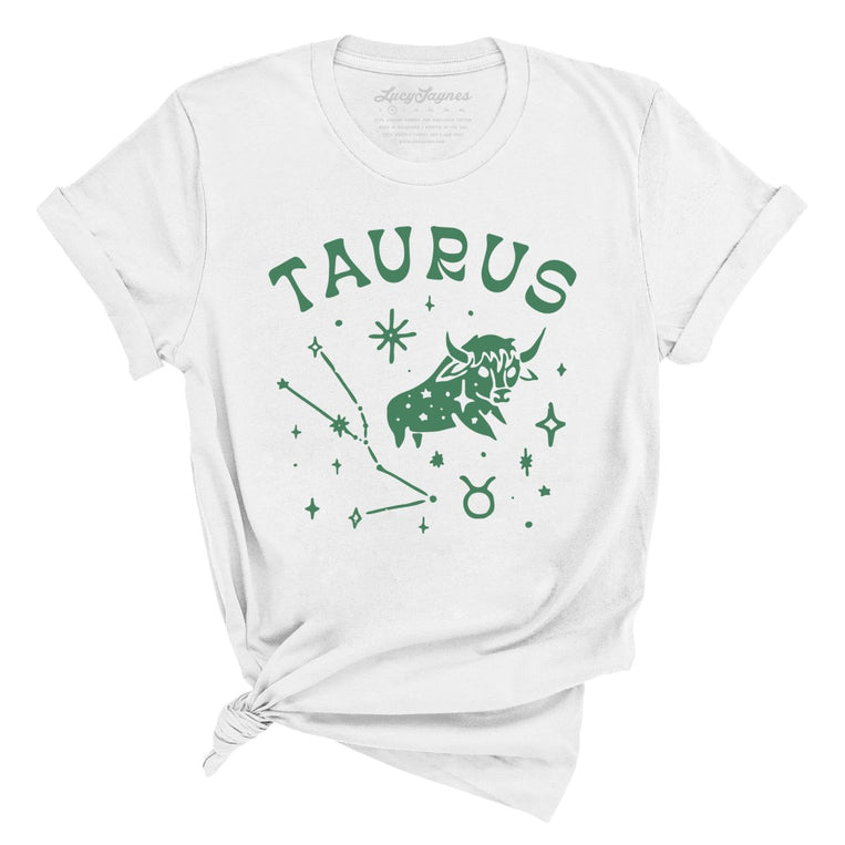 Taurus - White - Unisex T-Shirt