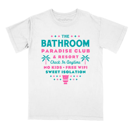 The Bathroom Paradise Club Comfort Colors Tee