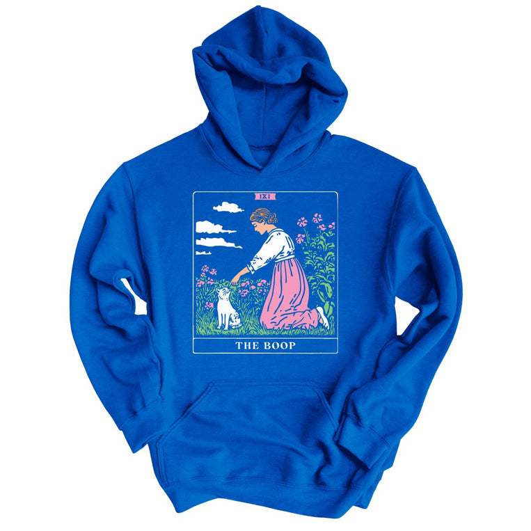 The Boop Tarot Card - Royal - Unisex Hoodie