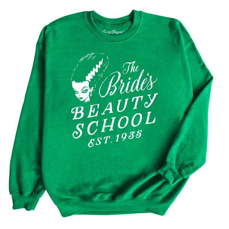 The Bride's Beauty School - Irish Green - Full Front