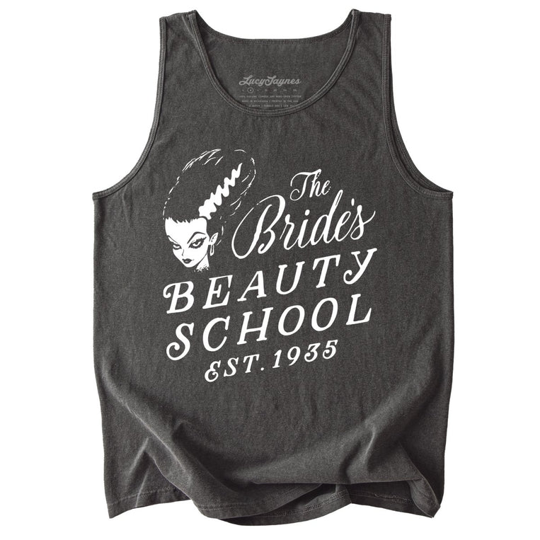 The Bride's Beauty School Comfort Colors Graphic Tank Top