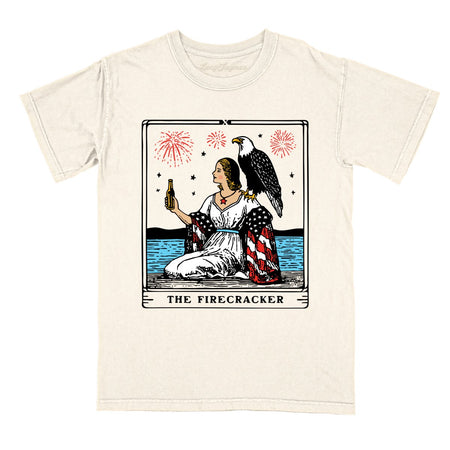 The Firecracker Tarot Card Comfort Colors Tee