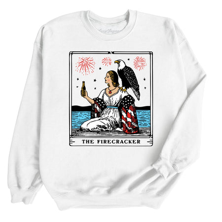The Firecracker Tarot Card Sweatshirt