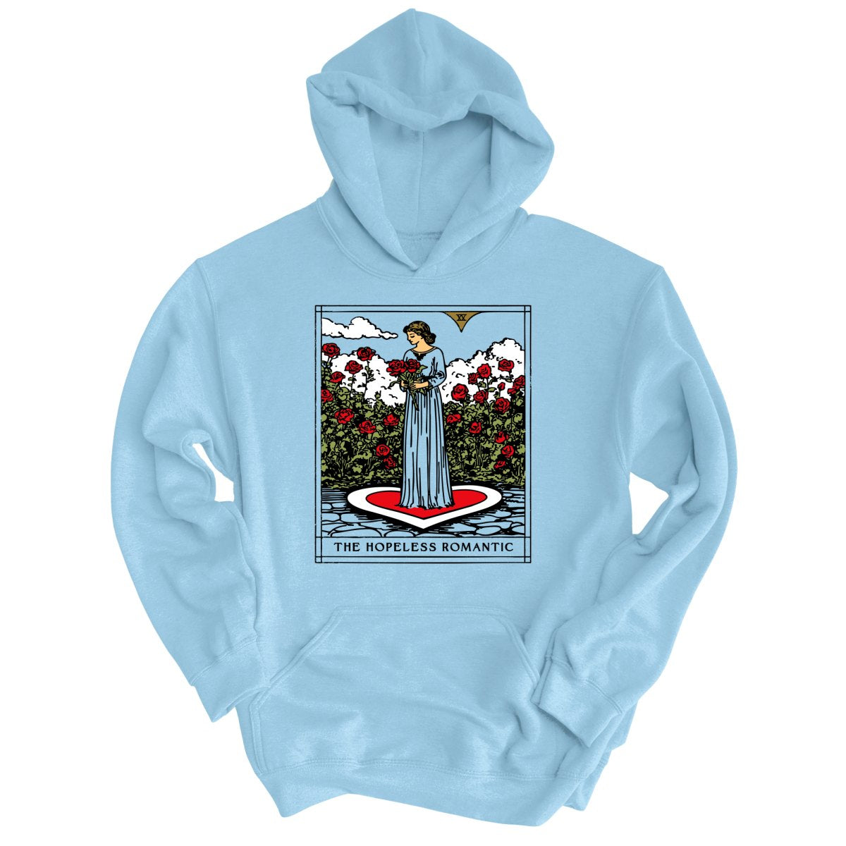 The Hopeless Romantic Tarot Card Hoodie | Lucy Jaynes