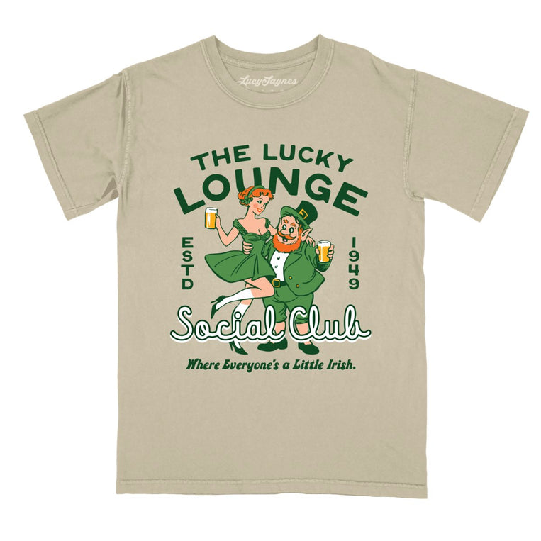 The Lucky Lounge Social Club - Khaki - 