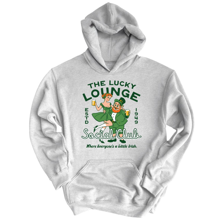 The Lucky Lounge Social Club - Ash - Unisex Hoodie