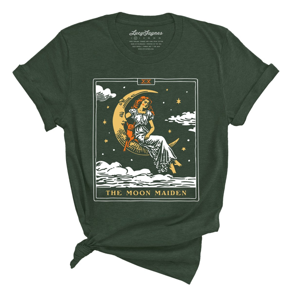 The Moon Maiden Tarot Card Tee – Lucy Jaynes