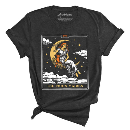 The Moon Maiden Tarot Card Tee