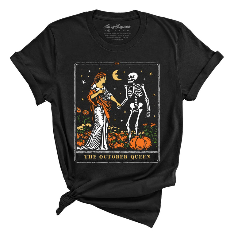 The October Queen Tarot Card Tee | Lucy Jaynes