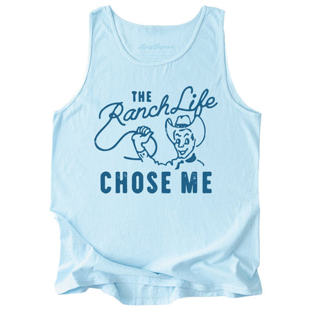 The Ranch Life Chose Me Comfort Colors Tank Top