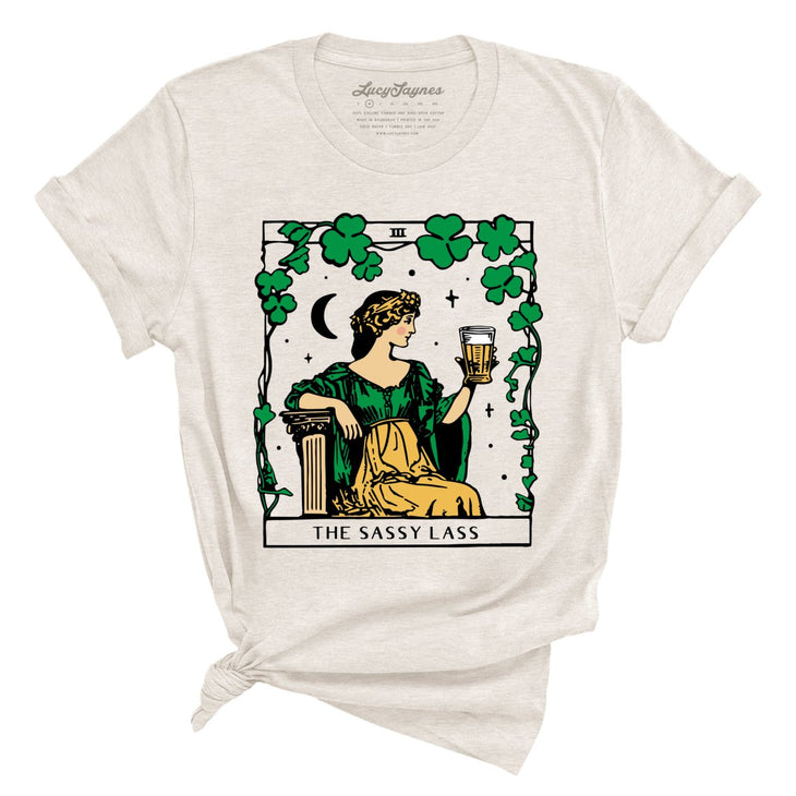 The Sassy Lass Tarot Card Tee