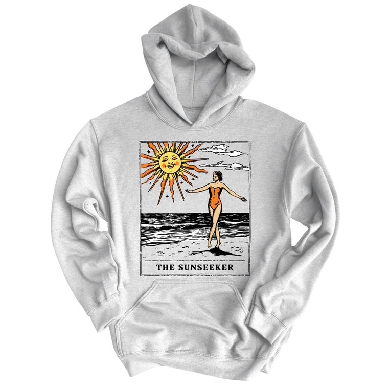 The Sunseeker Tarot Card - Grey Heather - Full Front