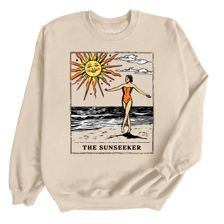 The Sunseeker Tarot Card - Sand - Full Front