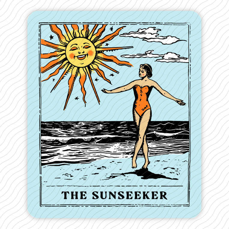 The Sunseeker Tarot Card - Sticker