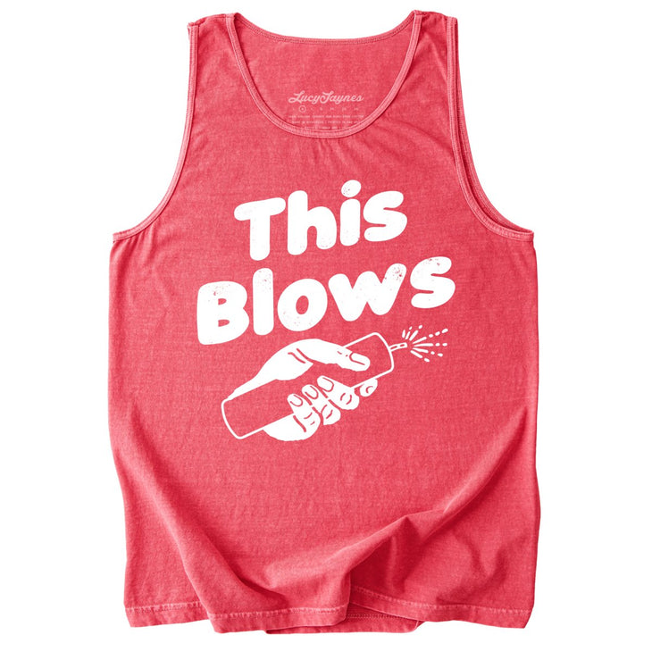 This Blows Comfort Colors Tank Top