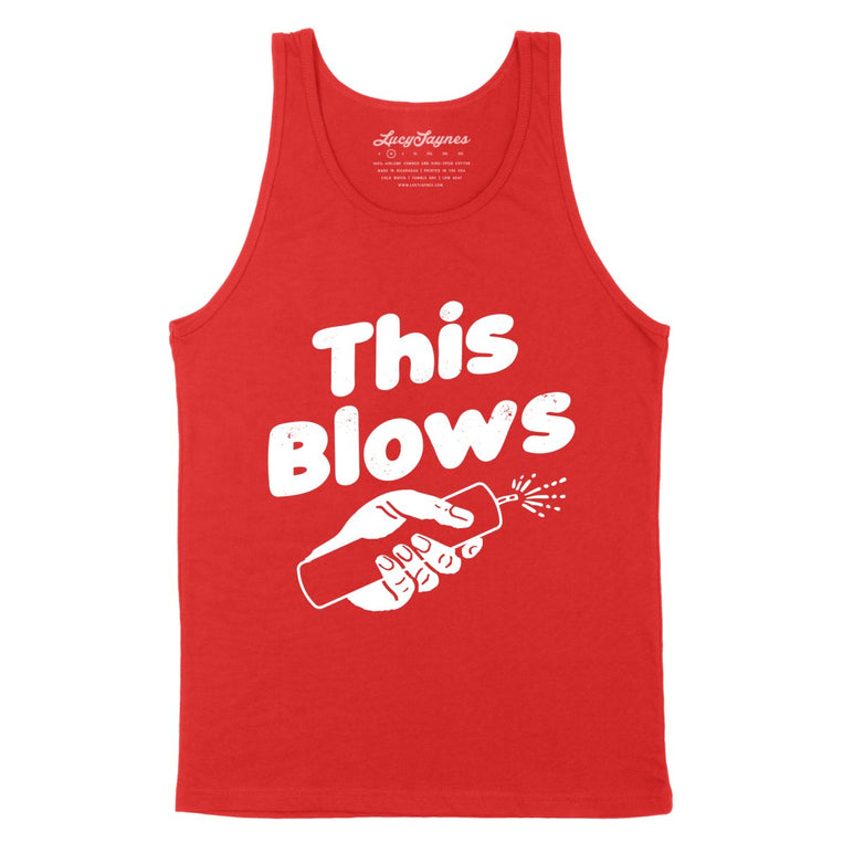 This Blows - Red - Unisex Tank Top