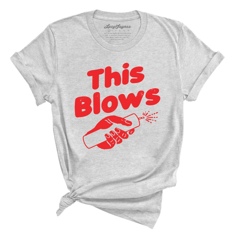 This Blows - Athletic Heather - Full Front
