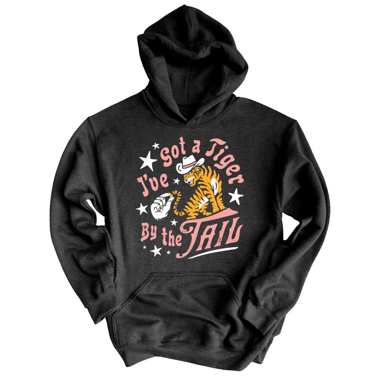 Tiger By The Tail - Charcoal Heather - Full Front