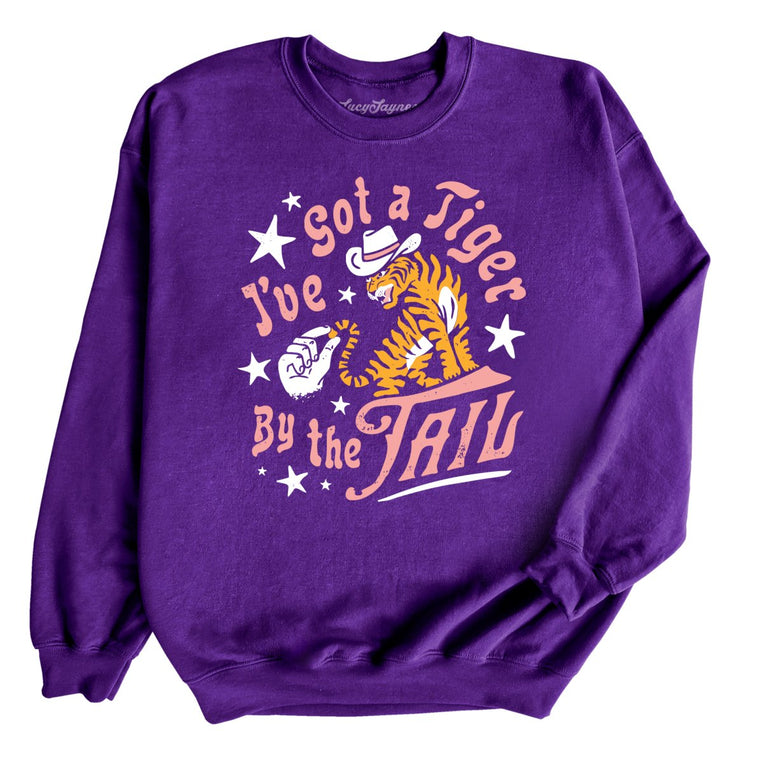 Tiger By The Tail - Purple - Full Front