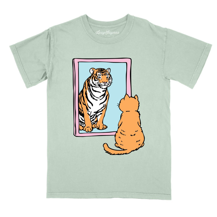 Tiger Kitty - Bay - Comfort Colors Tee