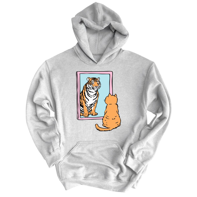 Tiger Kitty - Ash - Unisex Hoodie
