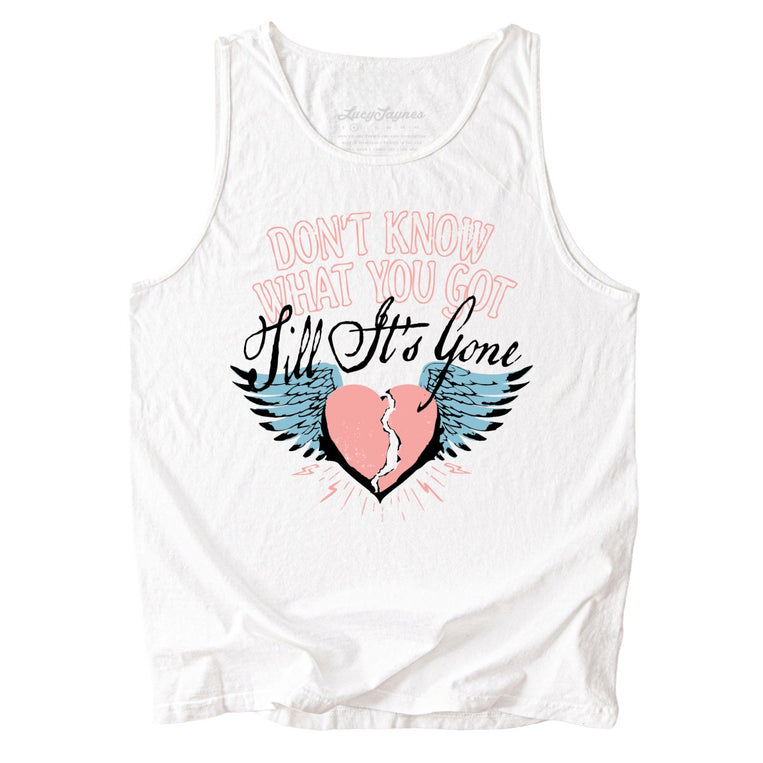 Till It's Gone Comfort Colors Graphic Tank Top - White