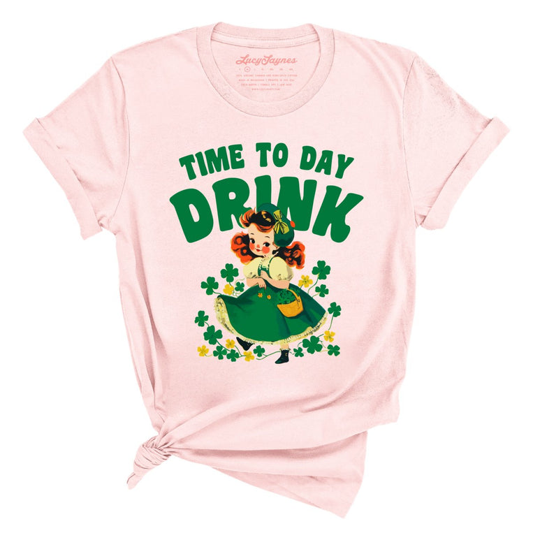 Time To Day Drink - Soft Pink - Full Front